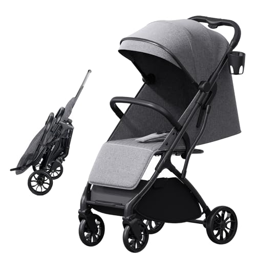 Compact Travel Stroller for Toddlers, Lightweight & Airplane Read...
