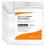 Bolsas con Cierre Hermético de Plástico Transparentes Ideales para...