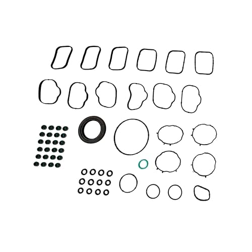 Image of DNJ HGS1184 Engine Cylinder Head Gasket Set, Complete Head Repair Kit for 2016-2022 Chrysler, Dodge, Jeep, Ram 1500, Durango, Grand Cherokee 3.6L V6 24V DOHC 3604cc
