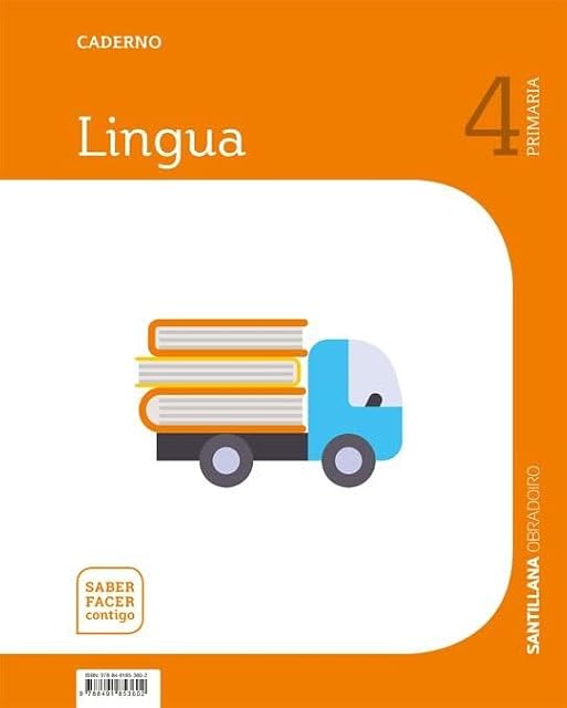 Portada de Lingua 4º Educacion Primaria Cuaderno Saber Hacer Contigho Gallego Ed