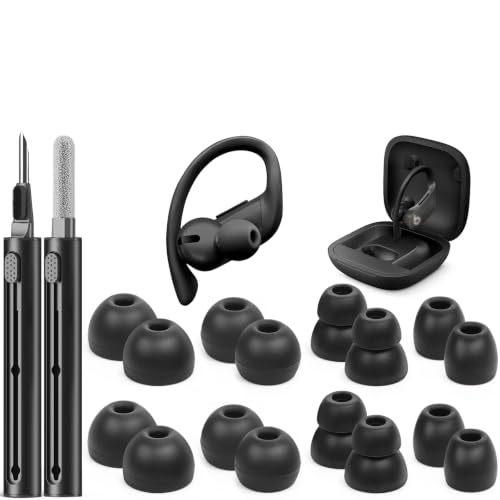 Polislime 8 Pairs Replacement Ear tip for Powerbeats...