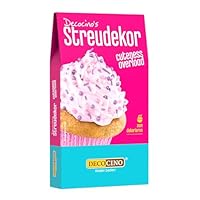 DECOCINO Cuteness Overload 40g - Perfekte Farbkombi aus lila, rosa und weiß, nicht nur für Mädchen, auch für Partys, Mottopartys, Geburtstage oder Feiern, Ideal als deko für Torten und Kuchen