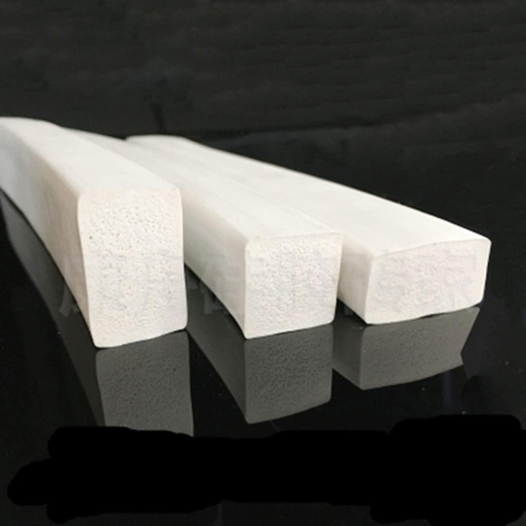 Striscia di tenuta in spugna di schiuma di silicone quadrata, dimensioni 3x3mm-20x25mm Sigillo decorativo for la casa(10mmx10mmx1m)