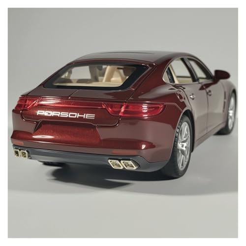 Modelo de Auto Decorativo 1:24 Panamera Rojo miniatura 7