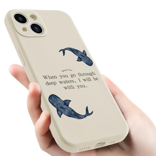 Coque iPhone 15 requin baleine pour passionnés d'océan et de plongée