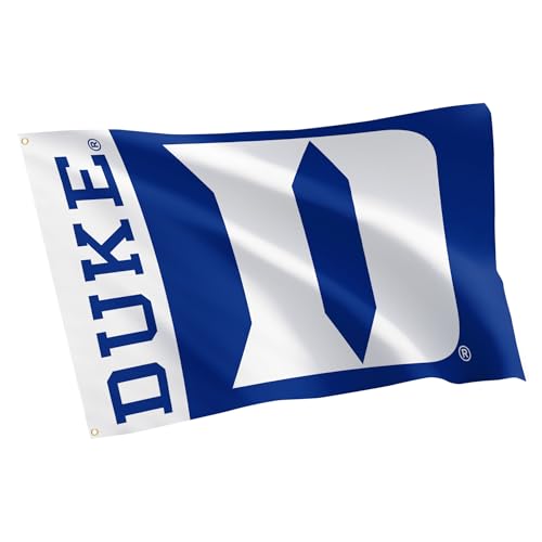 Desert Cactus Duke University Flag - 3 x 5 Feet DU Duke Blue Devils Banner, Indoor/Outdoor Durable Fabric, 100% Polyester Design(Team Name)
