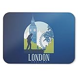 Size 22 x 18 cm, 2.5 mm thickness, high-quality print and non-slip cellular rubber