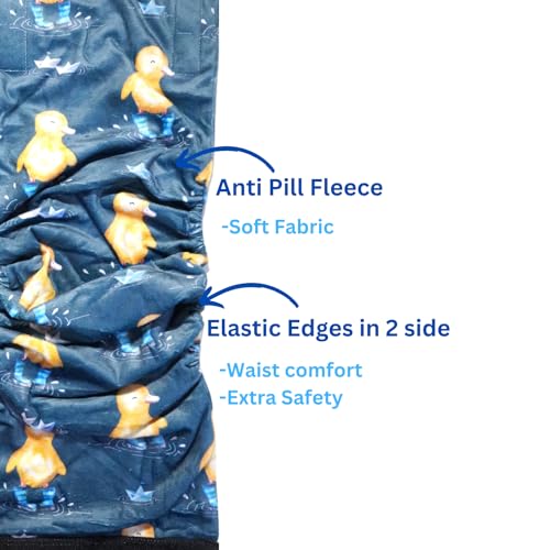 Image of Washable Dog Diaper for Female and Male-one Size for Covering Small, Medium, and Large (11 inch to 25 inch)-Reusable with Duck Style Soft Fleece-Adjustable Washable