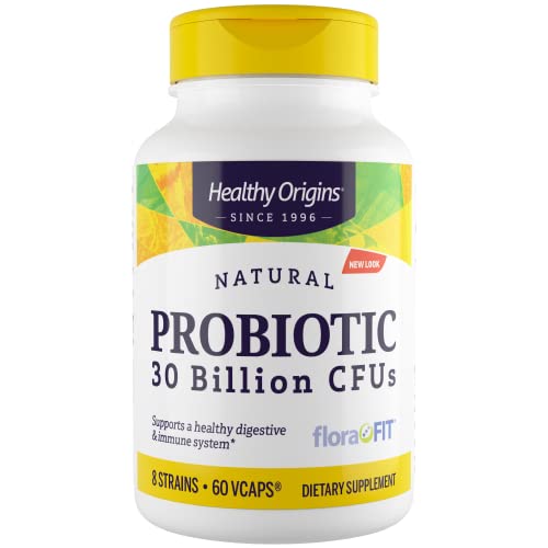 Healthy Origins Probiotic 30 Billion CFU's Shelf Stable, 60 Count