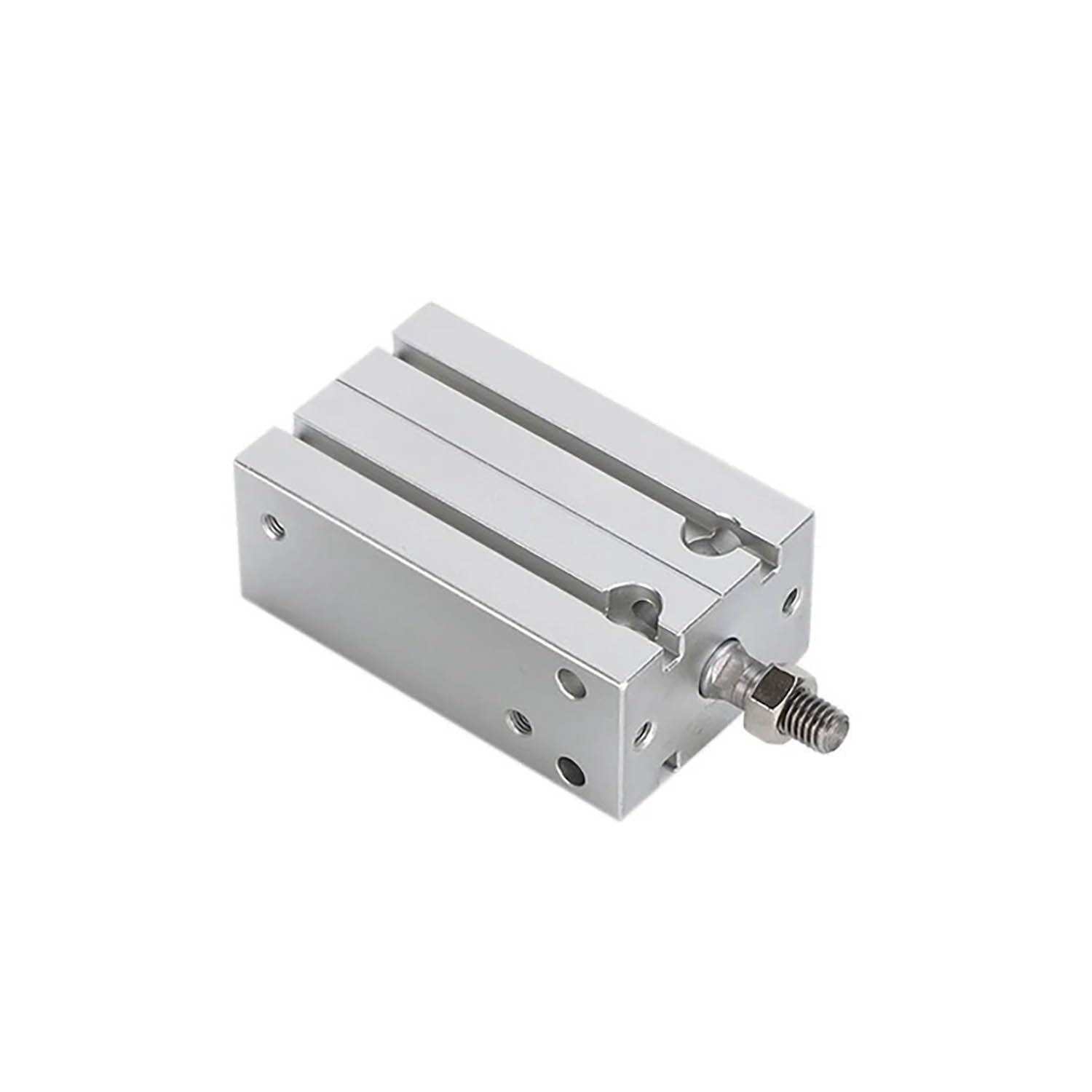 Cilindro neumático de Aire de aleación de Aluminio Fijo multiposición MD20/25/32 * 5X10SX15SX25X30SX40X50SX60-S, Carrera de 40 mm(MD25(Bore 25mm),Stroke 50mm)