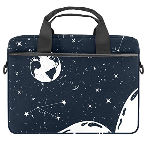 Sacoche ordinateur 13 pouces motif magique lune ciel : un cadeau idéal
