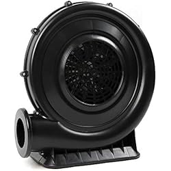 Motor Ventilador Centrifugo Soplador Continu 370 W Bomba hinchable de ventilador de aire, castillo inflable a alta presión, 1300 Pa, bajo ruido, ventilador centrífugo de 220 V, color negro