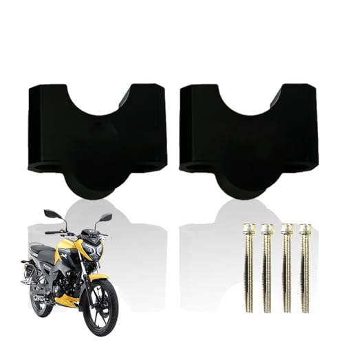 Image of Adjustable Handle Riser for TVS Raider Motorbike | Enhances Comfort and Control | Height Riser Clamp Compatible with TVS Raider