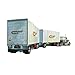 AMT Double Header Tandem Van Trailers - 1/25 Scale Model Trailer Kit - 2 Buildable Haulers for Kids and Adults