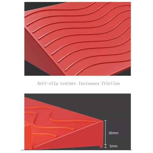 Rampas para Robot Aspirador, Alfombrilla Umbral, Triangular Antideslizante Fuerte, Resistentes al Desgaste y Duraderas para Hogar miniatura 3
