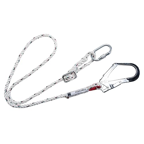 Portwest Fp22Whr Cordino Di Ritenuta Regolabile, Bianco