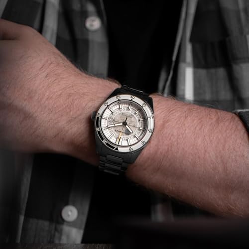 Image of Spinnaker Men's 43mm Fleuss Automatic Watch with Solid Stainless Steel Bracelet SP-5118