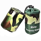 Adecuado para ti: cada saco de dormir de emergencia mide 83 x 36 pulgadas, ligero de 4 onzas. Hecho de material de mylar extragrueso. Esta es una necesidad para todos los que les gusta la expedición al aire libre.