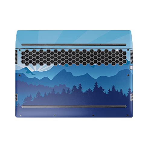 Image of MightySkins Skin Compatible with Alienware M17 R5 (2022) Full Wrap Kit - Blue Mountains | Protective, Durable, and Unique Vinyl Decal wrap Cover | Easy to Apply & Change Styles | Made in The USA