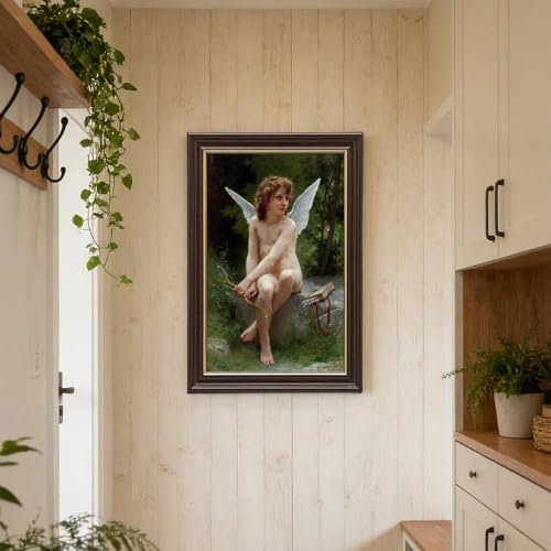 Impression sur toile Ange Cupidon Bouguereau grand format