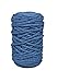 Produktbild Rayher Braidy Recycling Garn, geflochten, 4 mm ø, jeansblau, 250 g Knäuel, Lauflänge ca. 65 m, Strickgarn, Häkelgarn, Textilgarn, Bastelgarn, Knüpfgarn, Macrameegarn, 42010167