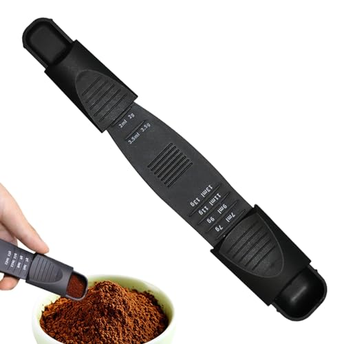 Cucchiaio dosatore regolabile – Misurino | Cucchiai di misurazione per uso alimentare per cottura al forno, caffè, sale, polvere