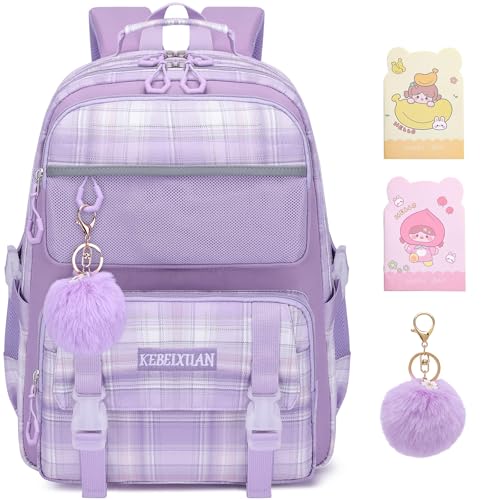 Cartable Fille Primaire KEBEIXUAN haut de gamme - Sac à dos scolaire durable et respirant