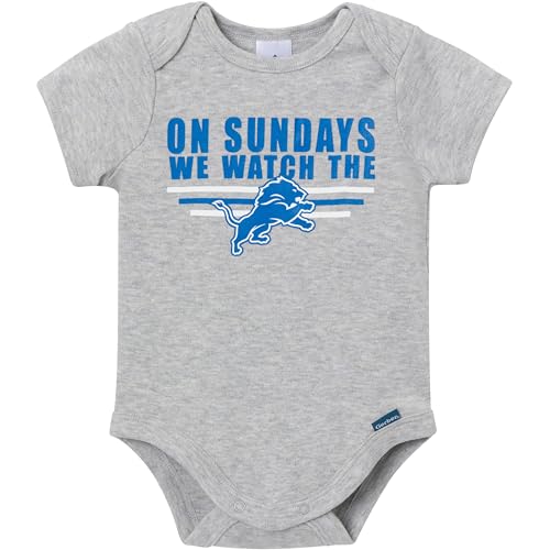 Image of Gerber NFL Baby Boys 3-Pack Onesie Bodysuit