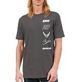 NASCAR - Bubba Wallace Driver Sponsors Stacked Logo - Adult Sports Fan Short Sleeve Tee for Men & Women