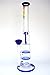 Produktbild RORA Farbe Wasser Filter Glas Bongs mit Glas Slide Bowl Blau