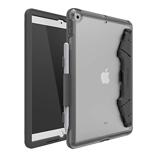 OtterBox för Apple iPad 10.2 Tum (7:e gen 2019 / 8:e gen 2020 / 9:e gen 2021), Skyddande fodral, UnlimitED, Grå - Utan retailförpackning