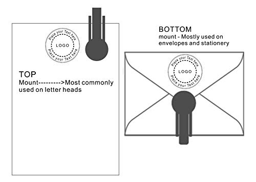 Shiny Custom Embosser - Personalize With Initials & Text - Hand-Held Embossing Stamp - Monogram, Seal Embosser Best For Books, Envelopes, Napkins #TOP3
