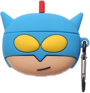 جراب سيليكون متين لعلبة سماعات ايربودز برو 2، حماية كاملة بتصميم كرتوني مرح ومقاوم للصدمات والخدش وسهل التركيب من جي باور، متعدد الألوان (تصميم 2)