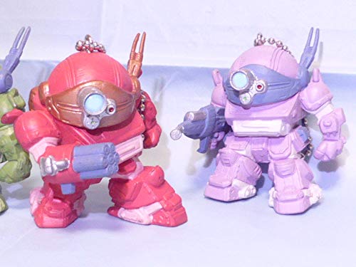 装甲騎兵ボトムズ　ディフォルメフィギュアキーホルダー　シリーズ全19種セット Amazon.co.jp: 。 装甲騎兵ボトムズ フィギュアキーホルダー (4種