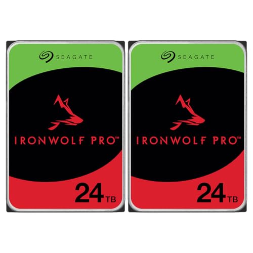 Image of Seagate IRONWOLF PRO 24TB 2PK