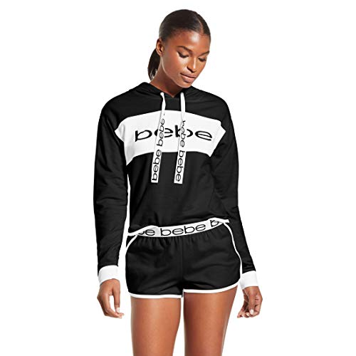 bebe Womens Pajama Set Long Sleeve 