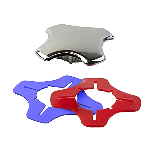 Sufeasdf for 0-6127 Handle Index Button Inserts for Verve Chrome