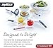 Zyliss Zick Zick Classic Food Chopper - Manual Food Chopper - Onion, Tomato & Vegetable Cutter - Stainless Steel & Dishwasher Safe Food Dicer - White, 9