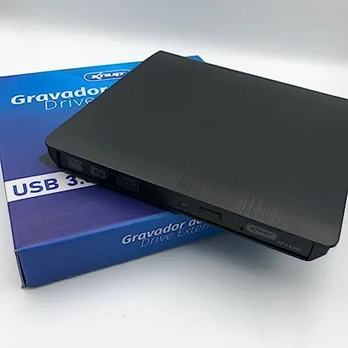 Drive Gravador Leitor Dvd Externo Usb 3.0 Portátil Pc Note