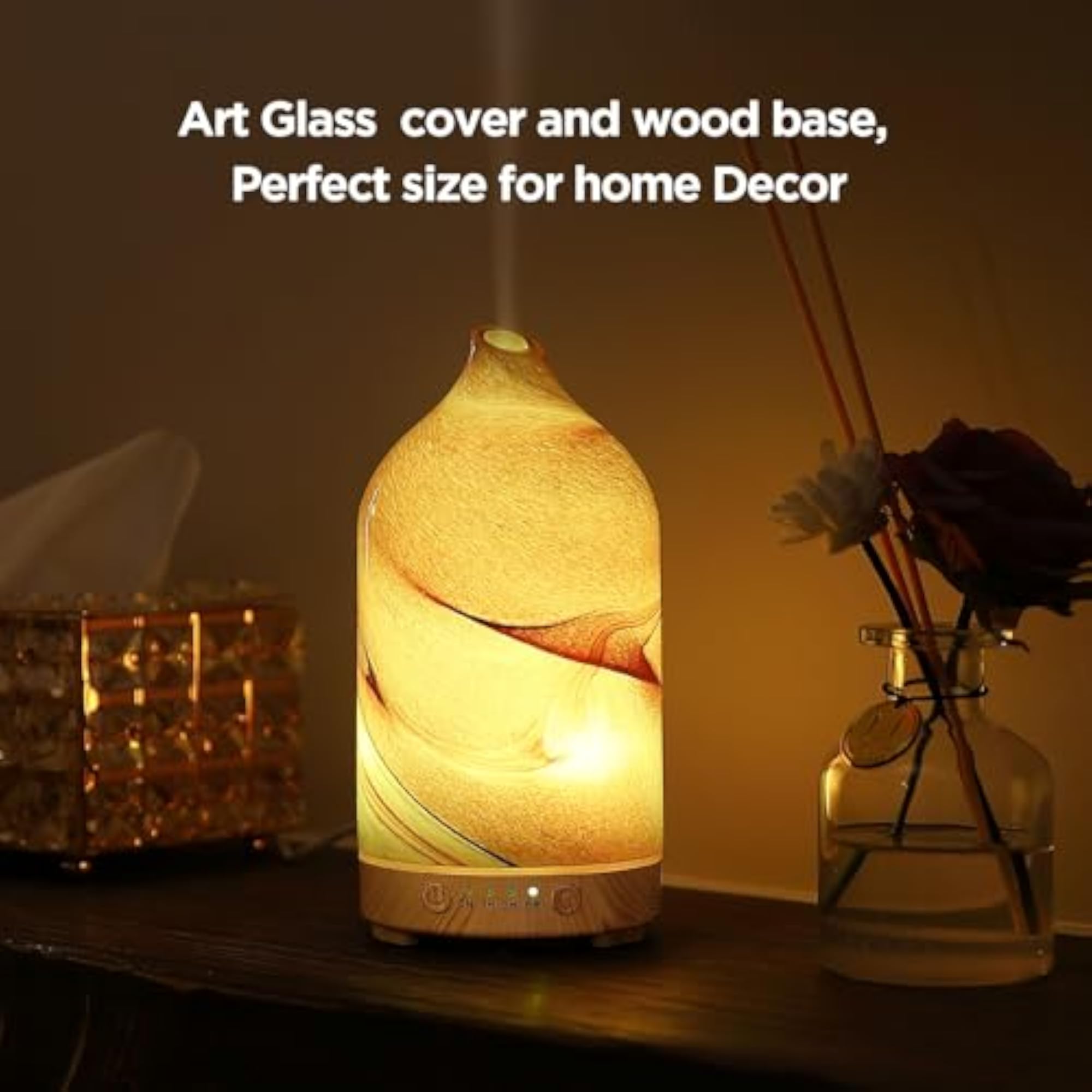 Essential Oil Diffuser Glass Aromatherapy Diffuser