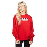Produit officiel Disney Disney Mickey Duplicate Sweat-Shirt, Rouge (Red Red), 44 (Taille Fabricant: X-Large) Femme