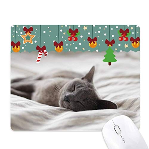 Tapis de souris de jeu chat gris pour éviter la fatigue du poignet sur table