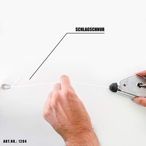 MAUK Schlagschnur Schlagleine 30 Meter | Markierung Markierschnur