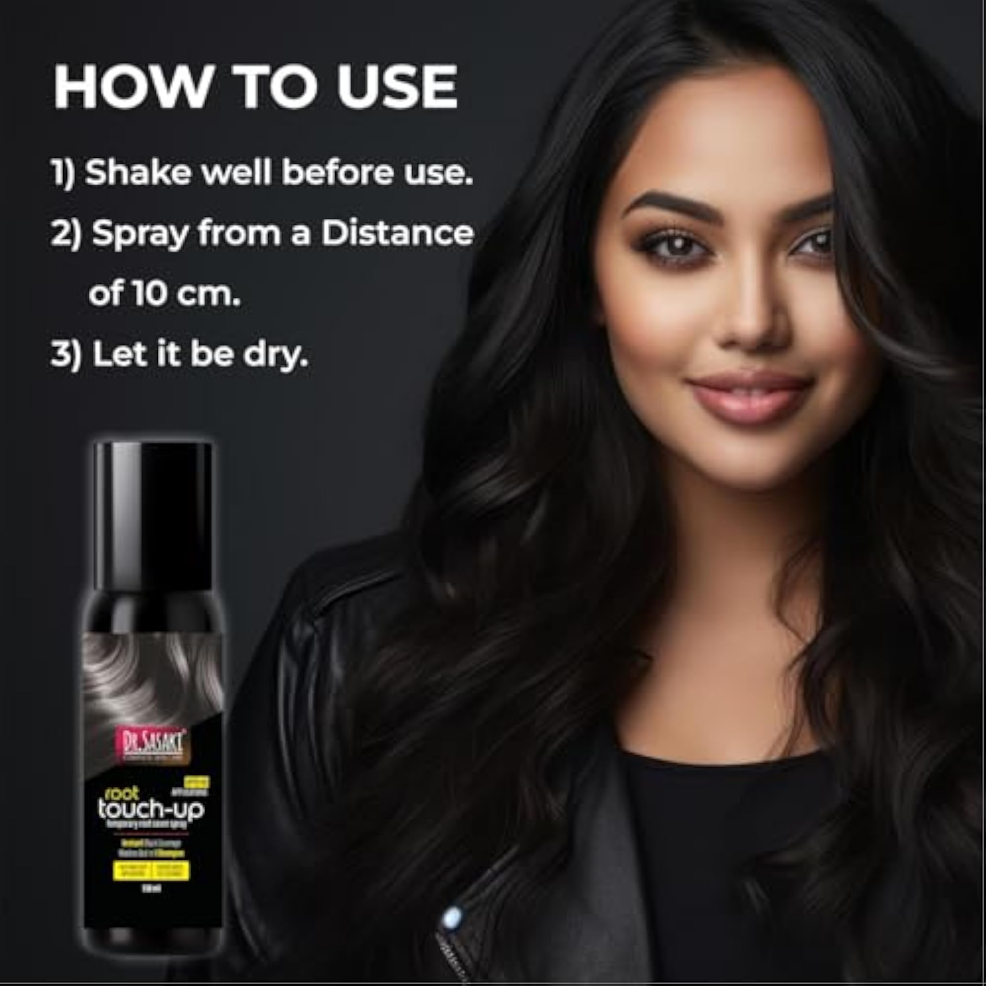 Dr. Sasaki Root Touchup Temporary Root Cover Spray