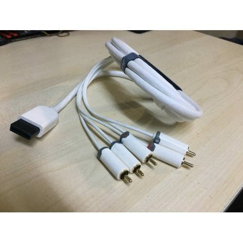 Platoon Ekstra Kaliteli 2 Metre Nintendo Wii Component Kablo 5 RCA