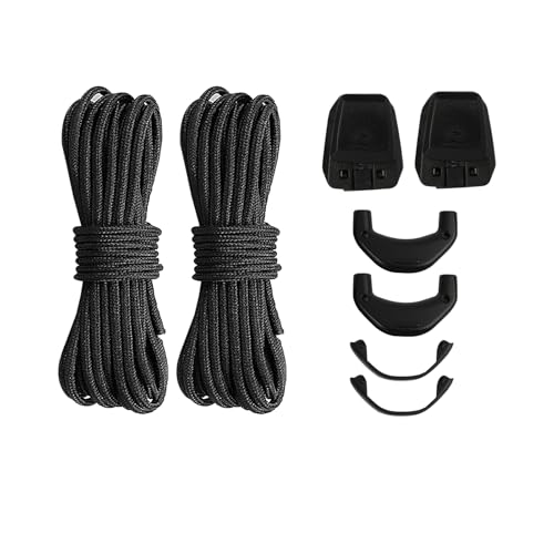 Wvxilyr Lacets fins de 1,5 mm pour Salomon Chaussures de Ski, lacets Sans Laçage, avec Système de Verrouillage Rapide, Sans Nœud, Autobloquants, pour Sports...