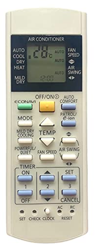 Image of VNQ Remote Compatible with Panasonic Ac Remote No. 29B, Your Old Remote Must be Exaclty Same (Next-5)