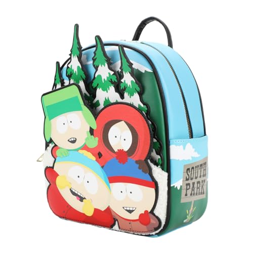 Bioworld South Park Stan, Kenny, Cartman, and Kyle 10.5" Mini Backpack3