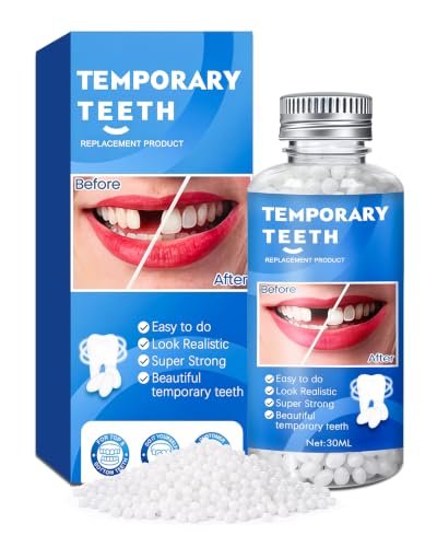 Image of Tooth Repair Kit, Moldable False Teeth Beads for Teeth Repair, Suitable for Missing, Cracked DIY Denture Kit, 1PCS-K1