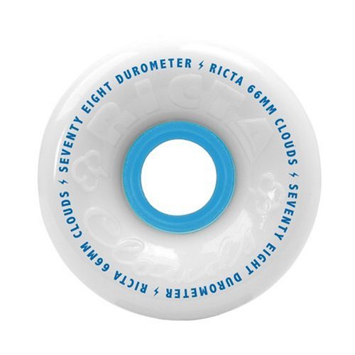 Ricta Skateboardräder, Wolken 78 A Skateboard Rad, Unisex, weiß Cover